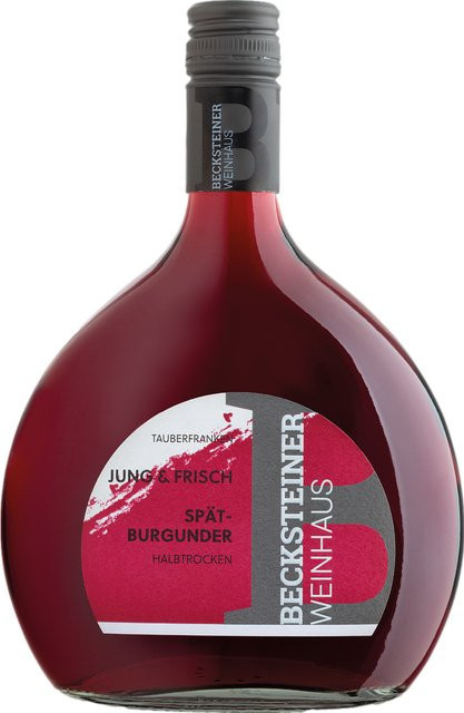 Becksteiner Winzer Jung & Frisch, Spätburgunder, halbtrocken, 2025, Rotwein, 0,75 l - Bild 1