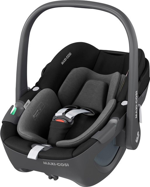 Maxi-Cosi Kindersitz-Set Pebble 360 und Pearl 360 mit FamilyFix 360 Isofix-Basis in Schwarz - Bild 1