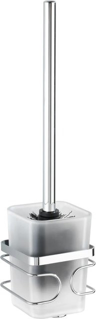 Wenko WC-Bürstengarnitur Premium in Edelstahl Silber glänzend - Bild 1