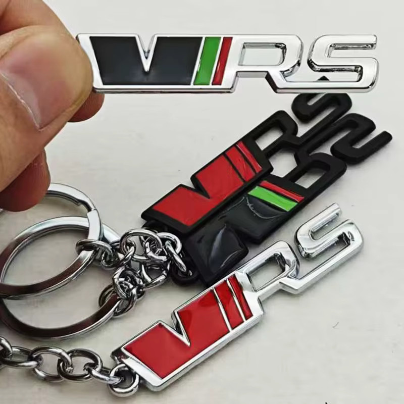 3D-Schlüsselanhänger mit Metalllogo VRS - Bild 4