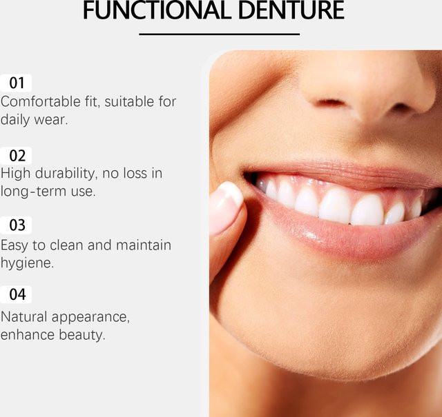 Oralhoe Zahnveneers für obere und untere Zähne, Unisex - Bild 1