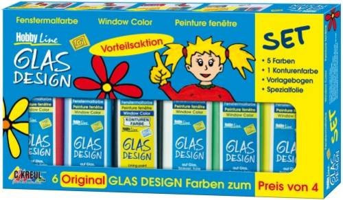 Kreul Window Color Glas Design Aktions-Set, ab 6 Jahren - Bild 1
