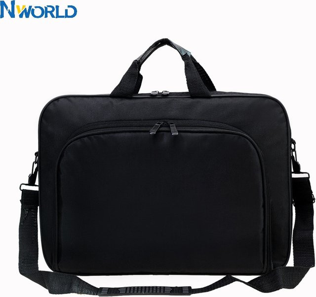 FTBTOC Business Laptop Tasche für 15,6 bis 17 Zoll, Aktentasche und Schultertasche für Männer, Schwarz - Bild 1