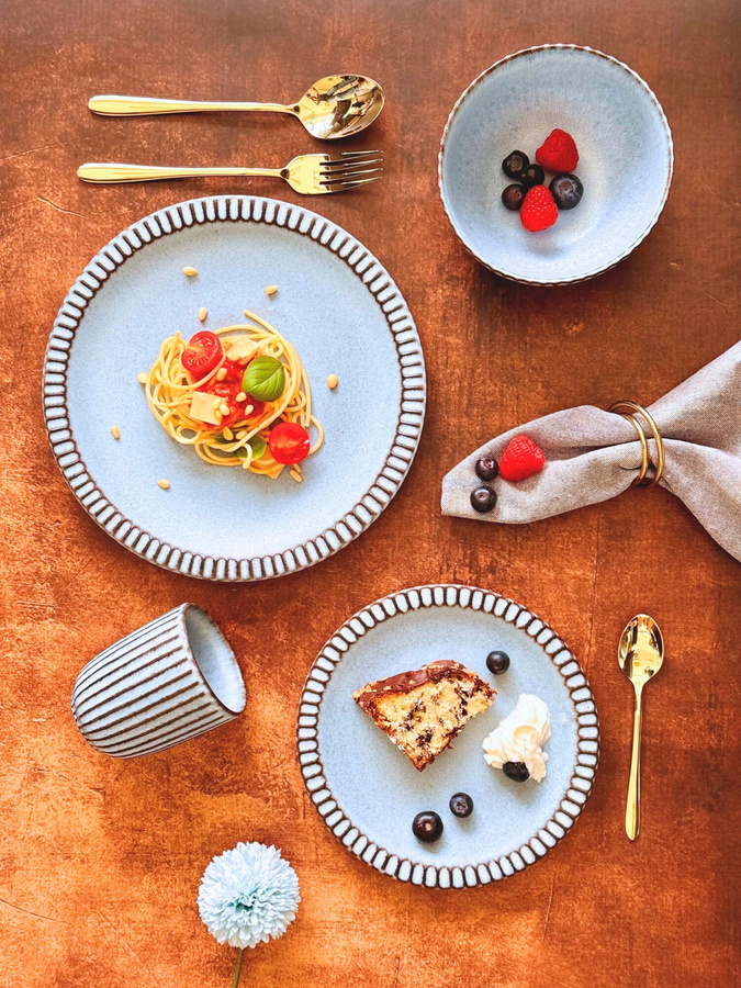 Mäser Frühstück Set Ida aus Steinzeug in Beige - Bild 3