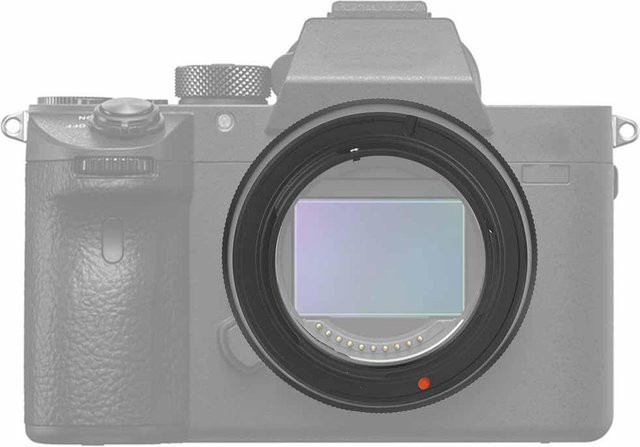 FOTGA Objektivadapterring für Nikon AI Objektive passend für Sony NEX Kameras in Grau - Bild 1