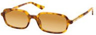 Chloé CH 0363S Sonnenbrille, Rechteckig, Vollrand, Kunststoff, Braun, Damen - Bild 1
