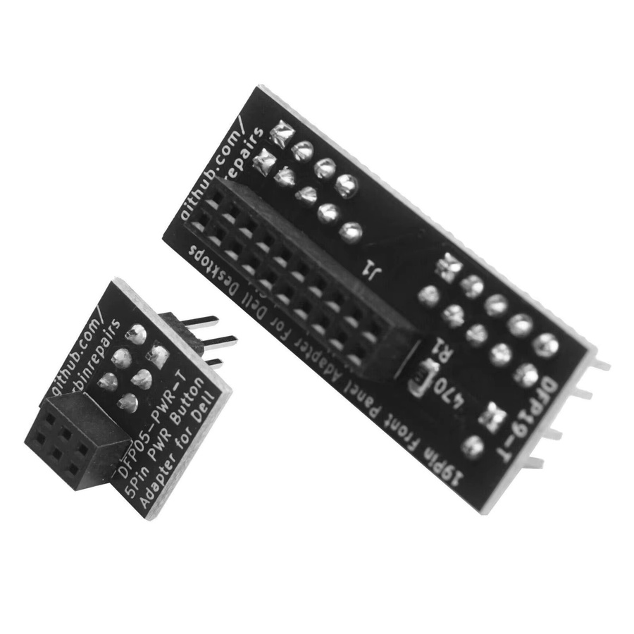 Dell Frontplatten-Header-Adapter für Optiplex 7010 9010 7020 9020 und Precision T1700 in Schwarz - Bild 2