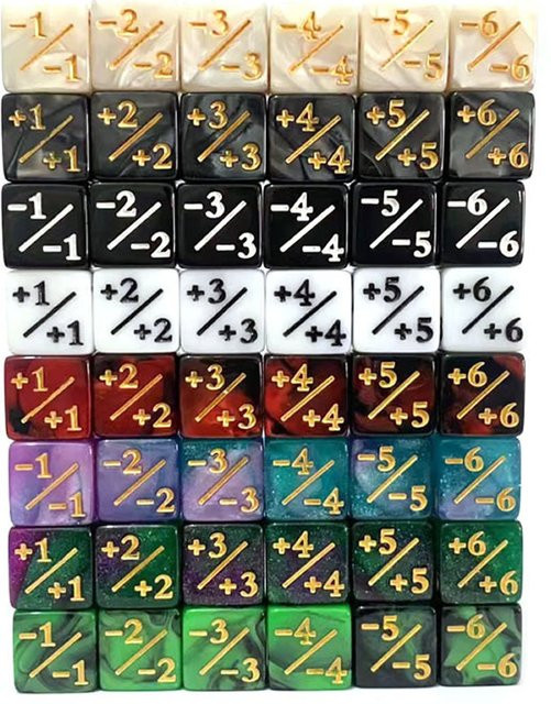 Magic The Gathering Würfel Zähler, 10-teiliges Set, Zubehör - Bild 1