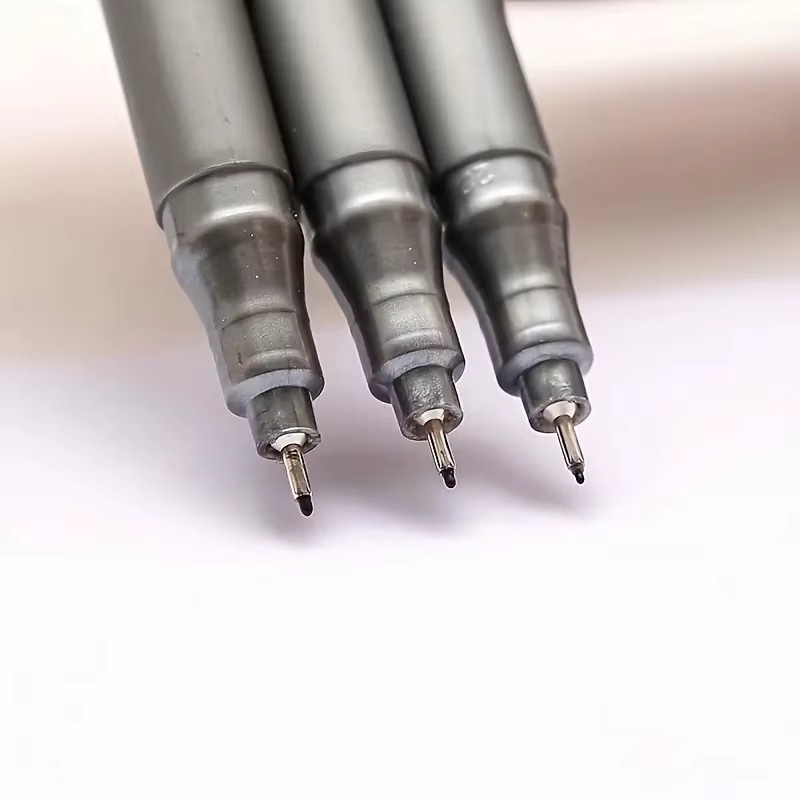 Pigma Micron Fineliner Pigment Marker Stift in Schwarz für Skizzen mit verschiedenen Spitzengrößen - Bild 2