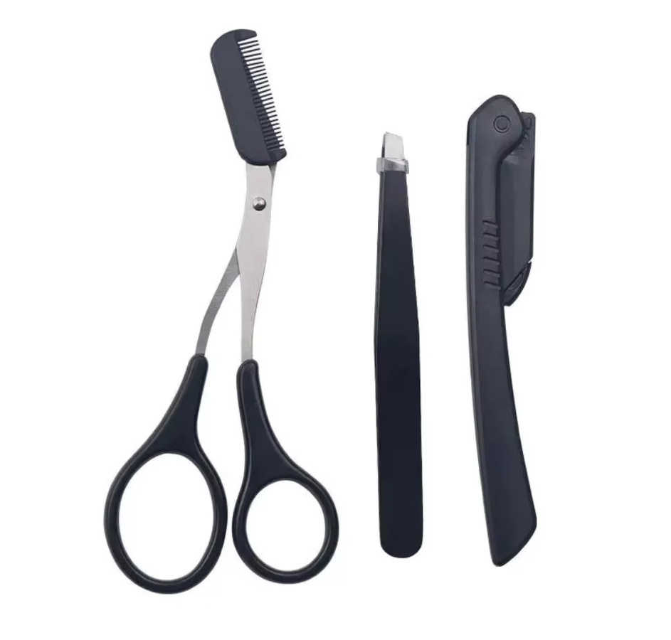 CNKESS Augenbrauen-Set aus Edelstahl, Unisex - Bild 3
