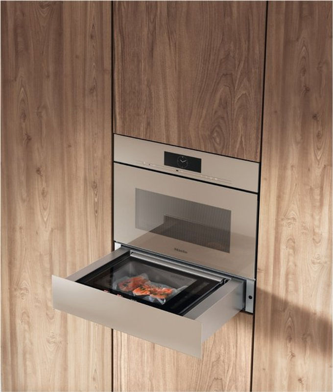 Miele Einbau-Vakuumierschublade EVS 7010 in Pearlbeige aus Edelstahl - Bild 2