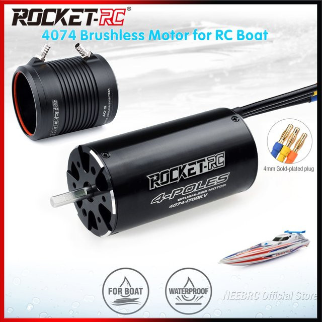 Rocket-RC Wasserdichter sensorloser bürstenloser Motor, Zubehör - Bild 1