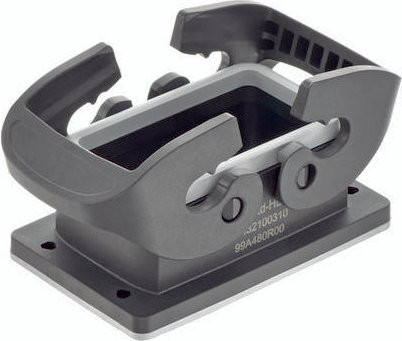 HARTING Anbaugehäuse 19 43 210 0310 19432100310 aus Kunststoff in Schwarz - Bild 1