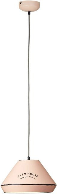 BRILLIANT Grain Pendelleuchte Rosa, Durchmesser: 33 cm, E27, dimmbar und für LED-Leuchtmittel geeignet - Bild 1