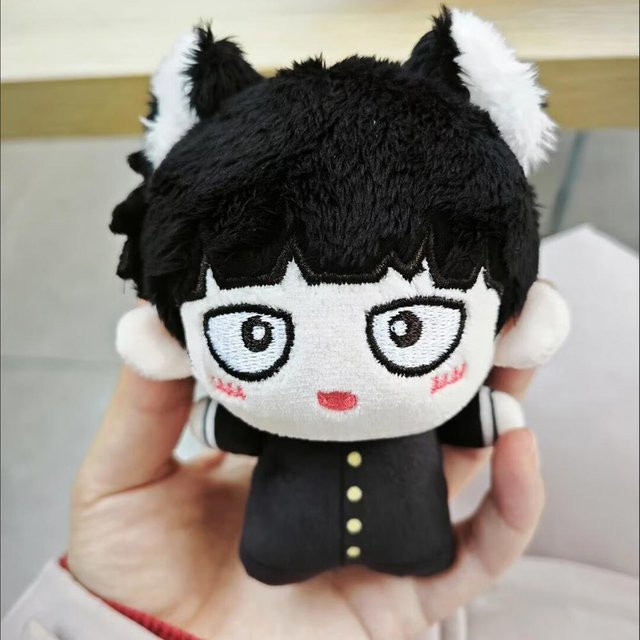 Yiran toy Mob Psycho Kageyama Shigeo Reigen Arataka Plüschtier, 10cm - Bild 1