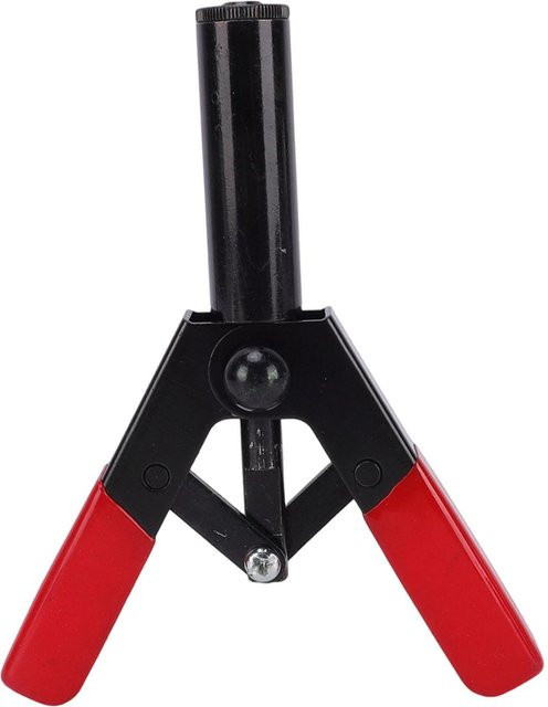 Ergonomisches Kunststoffniet-Set mit Handnieter und sortierten Nylon-Nieten in Schwarz - Bild 1