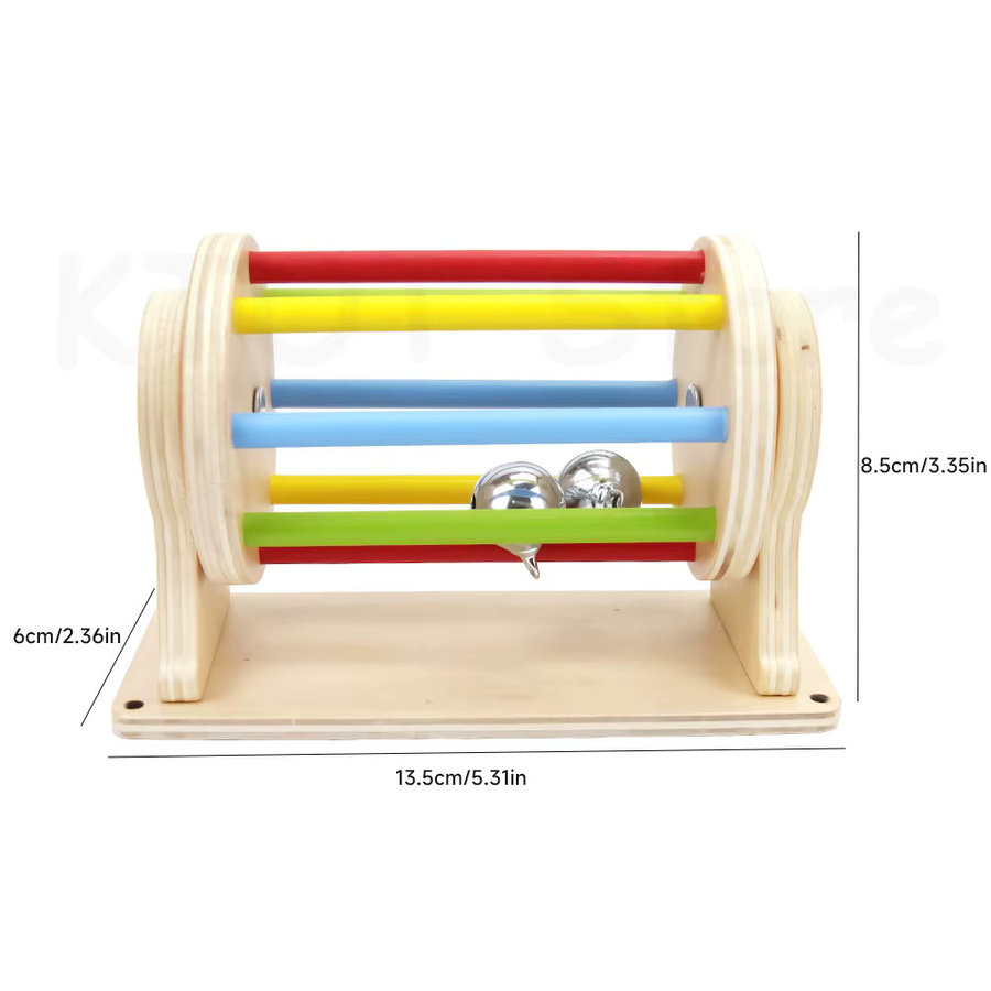 TYTYUO Montessori Puzzle Spielzeug, Tiere, Holz, Bunt / Mehrfarbig - Bild 2