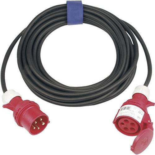 SIROX Strom Verlängerungskabel 16A Schwarz 10,00 m H07RN-F 5G 2,5mm² IP44 - Bild 1