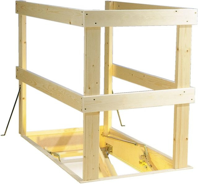 Dolle Lukenschutzgeländer aus Holz in Beige - Bild 1