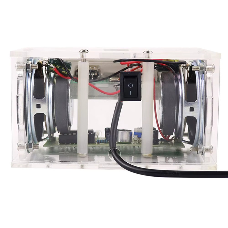 DIY-Elektronik-Kit diymore Bluetooth-Lautsprecher zum Selberbauen und Löten für Lernzwecke in Blau - Bild 2