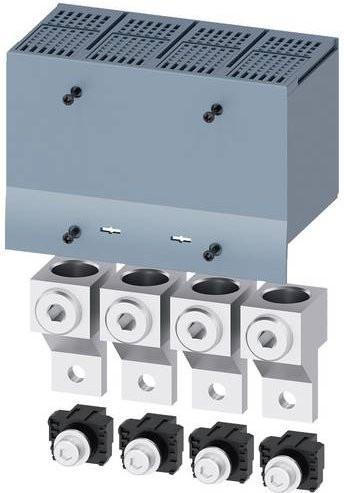 Siemens Rundleiteranschlussklemme 3VA9244-0JJ13 in Grau - Bild 1