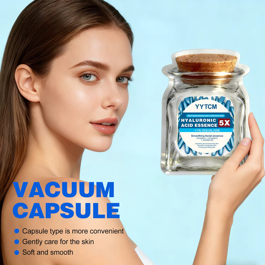 Hyaluronsäure Feuchtigkeitskapsel-Essenz Serum, Unisex - Bild 3