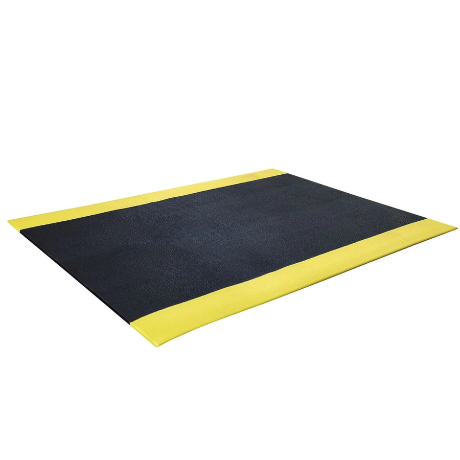PROREGAL Anti-Ermüdungsmatte aus Vinyl in Gelb-Schwarz, H x B x T: 1 x 90 x 100 cm - Bild 2