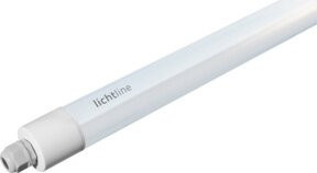Lichtline LED-Feuchtraumleuchte Arbeitsleuchte in Weiß mit einstellbarer Farbtemperatur 4000/5000/6500K und bruchsicherem Polycarbonat-Gehäuse - Bild 1