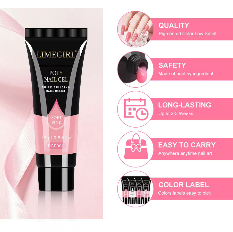Limegirl Maniküre-Set, Soft Pink, Unisex - Bild 1
