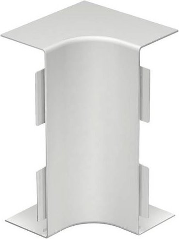 OBO Bettermann Montagezubehör Bend, Reinweiß, B: 210 mm, H: 60 mm, 2 Stück - Bild 1