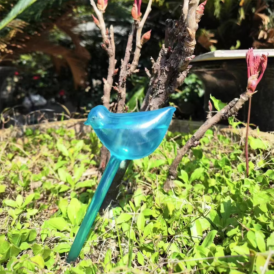 Automatisches Selbstbewässerungsgerät in Vogelform aus transparentem PVC für Deine Pflanzen - Bild 5