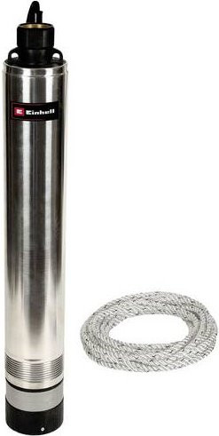 Einhell Tiefbrunnenpumpe GC-DW 1045 N aus Edelstahl in Silber mit 6500 l/h und 45 m Förderhöhe - Bild 1