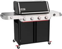 Weber Genesis E-435W Gasgrill in Schwarz mit porzellanemaillierten Gussrosten - Bild 1
