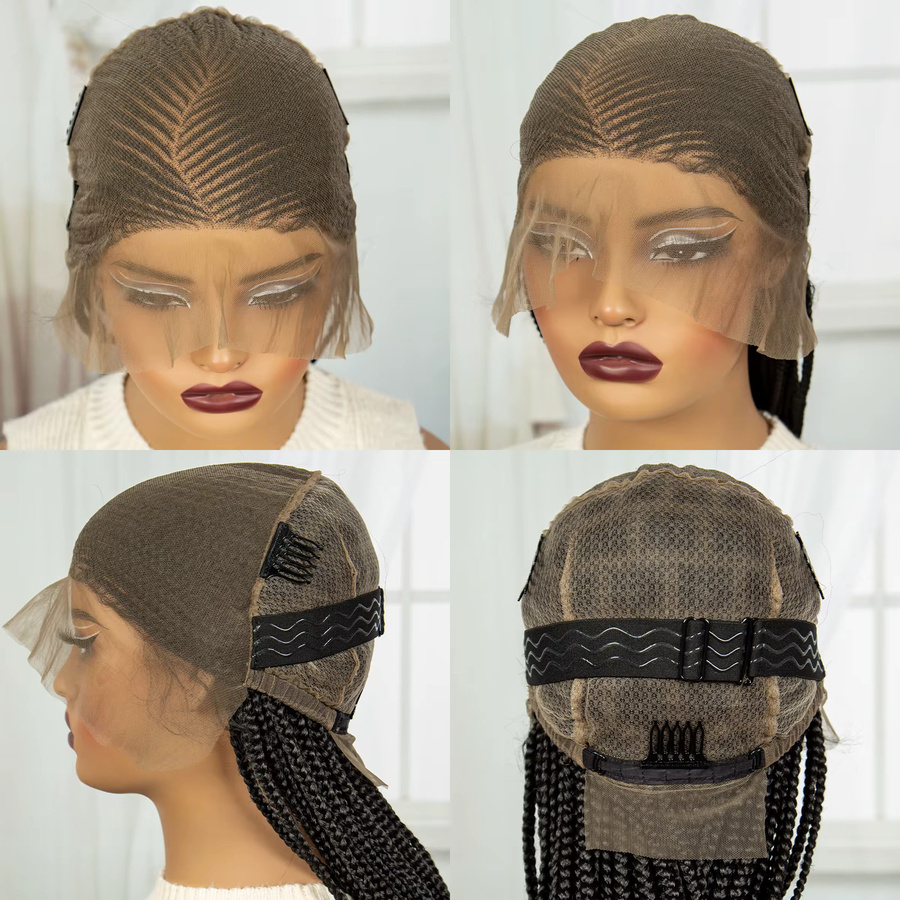 Alice Spring Perücke, synthetische Cornrow-Zöpfe, Damen - Bild 4
