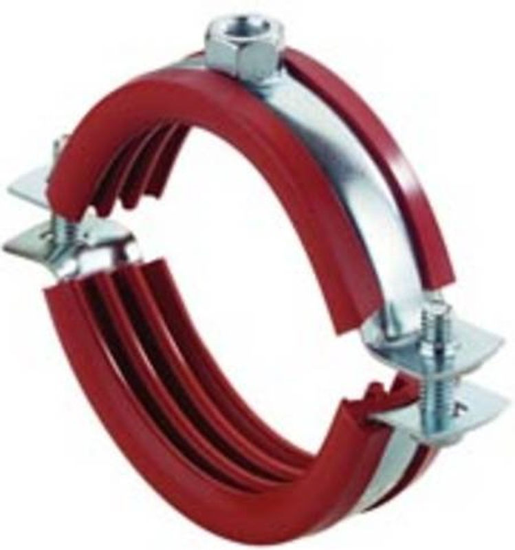 Fischer Silikonrohrschelle FRSH 54 - 58 in Rot, 50 Stück - Bild 2