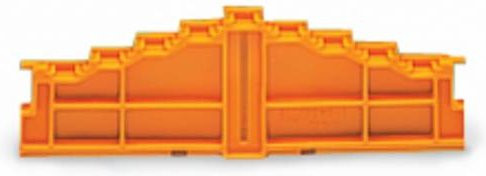 WAGO Abschlussplatte 727-267 in Blau und Orange, 25 Stück - Bild 1