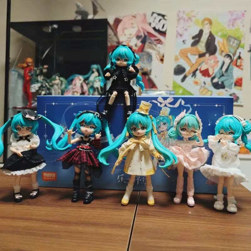 Blokees Hatsune Miku Vocaloid, Anime Figur, Mystery Box, 14cm - Bild 3