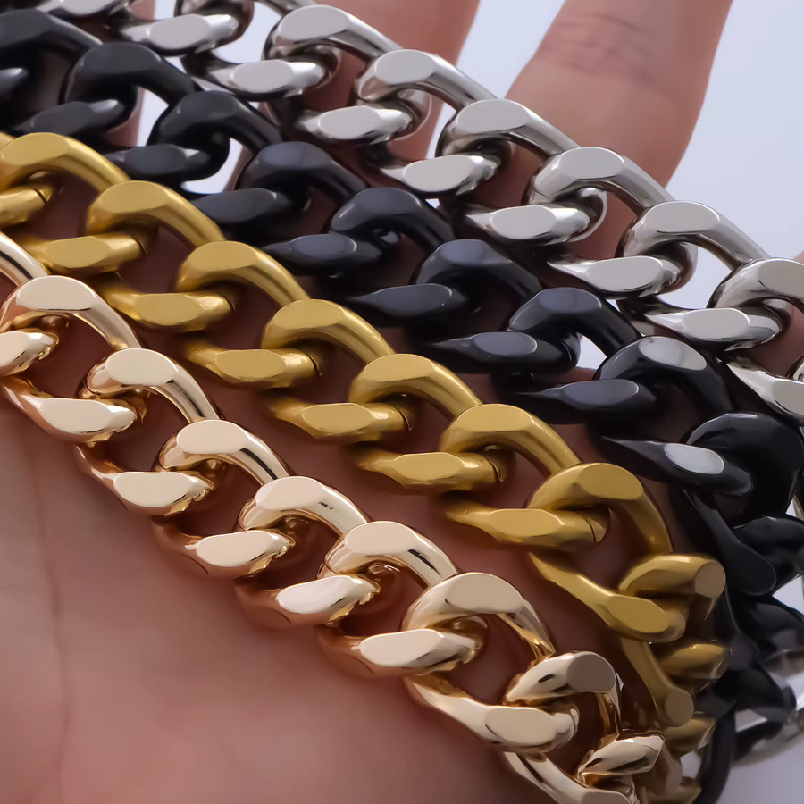 LEBATSION Geldbörse Extender Kette, herzförmig, Metall - Bild 3