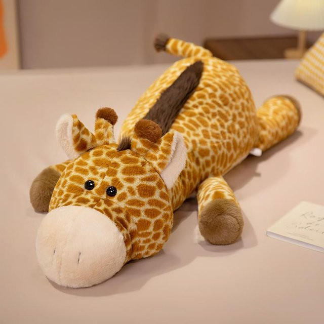Linyi toy Giraffe Plüschtier, braun - Bild 1