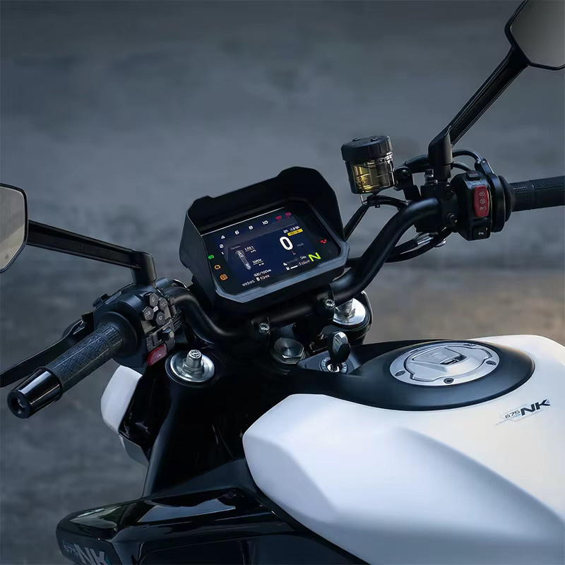 CF Moto Dashboard Abdeckung Sonnenblende für 675NK in Schwarz - Bild 2