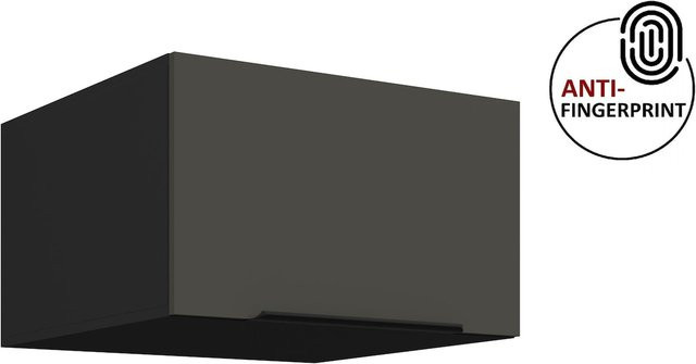 Küchen Aufsatzschrank ARIA in Graphite matt, Wandmontage, Breite: 60 cm - Bild 1
