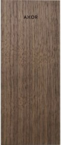 Hansgrohe Axor MyEdition Platte in amerikanischem Nussbaum, Breite: 11,7 cm, Höhe: 8,2 cm - Bild 1