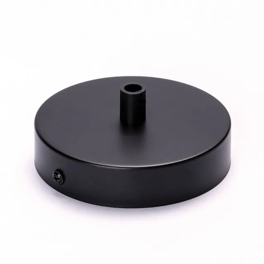 Orion Lightstyle Deckenbaldachin aus Metall in Schwarz Durchmesser: 100 mm - Bild 2