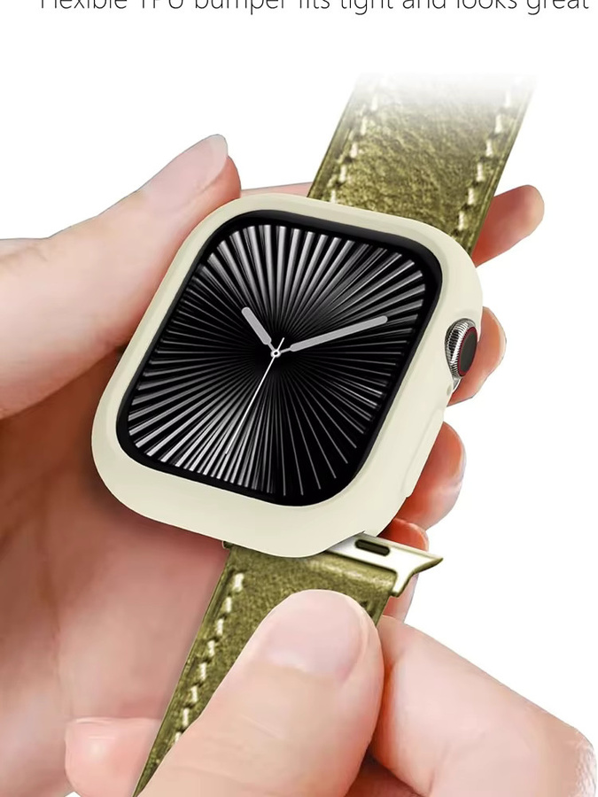 RWBANDS Smartwatch Cover Silikon, Weiß, Unisex - Bild 5