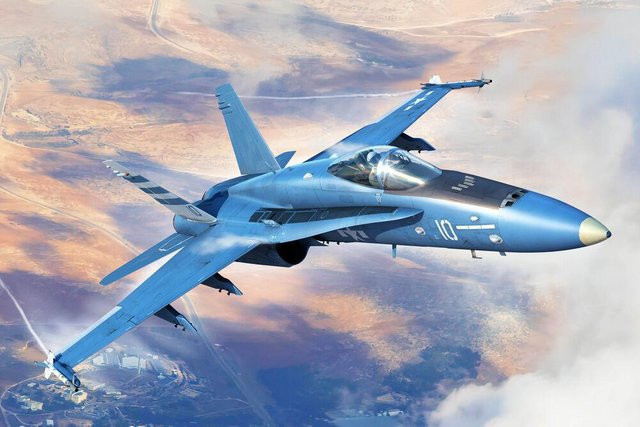 HobbyBoss F/A-18C Hornet, Modellfahrzeug, 1:48, Blau - Bild 1