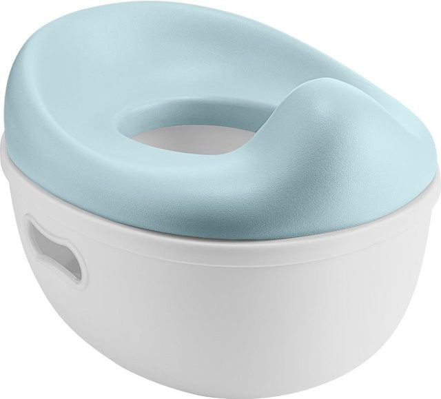 Kikkaboo 3 in 1 Trio Töpfchen mit Toilettensitz und Tritthocker, rutschfest, blau - Bild 1