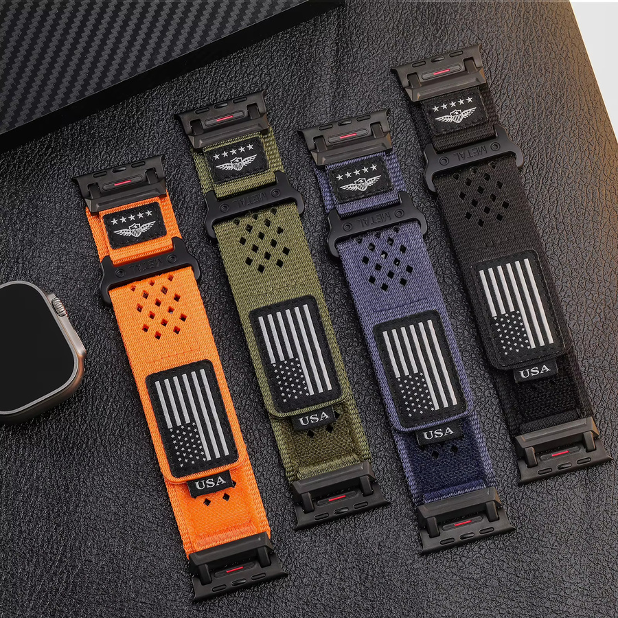 Uhrenarmband Sportschlaufe Nylon, Unisex - Bild 4
