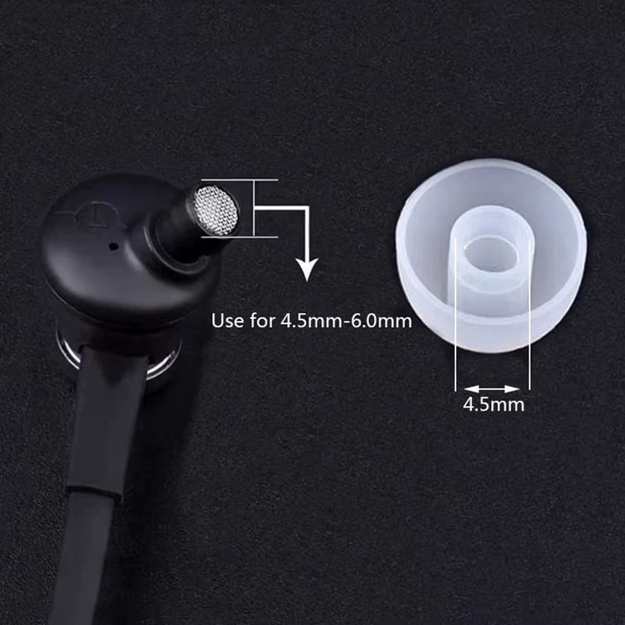 Trig Rain Silikon In-Ear Ohrpolster Ersatz-Ohrstöpsel in Weiß, 30 Stück (15 Paare) - Bild 4