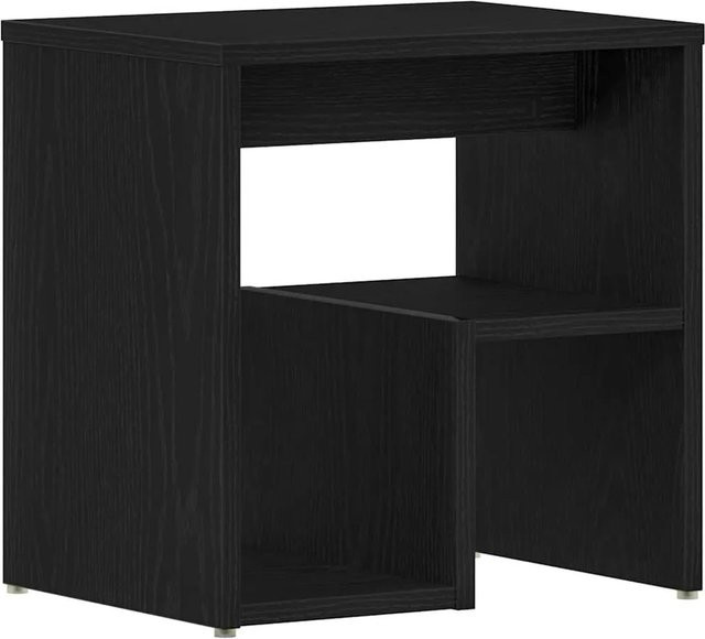 vidaXL Nachttisch aus Holzwerkstoff in Schwarz, B/T/H: 40 x 30 x 40 cm - Bild 1