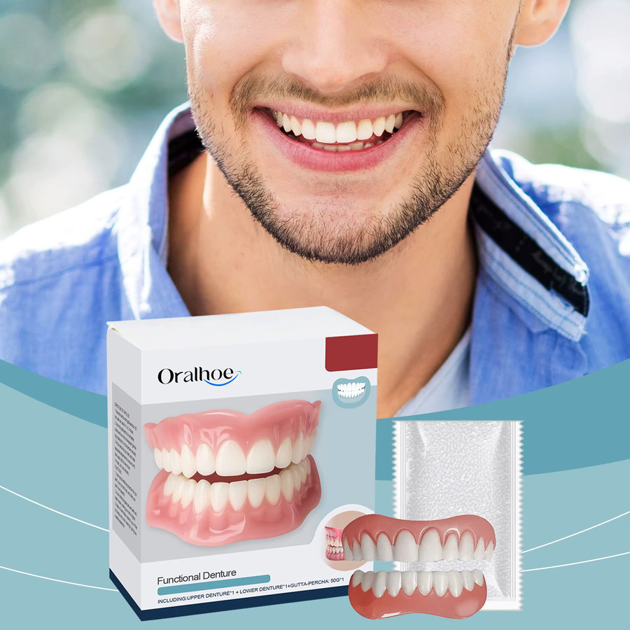 Oralhoe Zahnveneers für obere und untere Zähne, Unisex - Bild 3